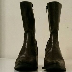 Steve Madden Roccco Green Ankle Boot Sz 8 1/2 B